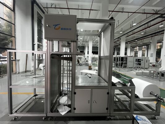 HEPA-filter glasvezel vouw- en plooiproductielijn voor het maken van luchtfilters