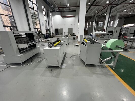 High Efficiency Full Auto Pleating Production Liner Paper Folding Machine Voor Filter