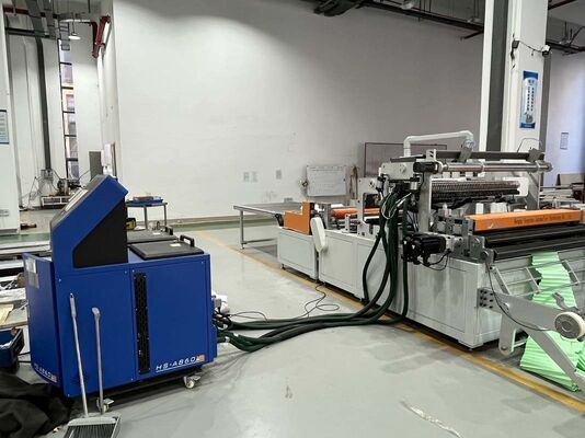 Mini HEPA-filterproductielijn met hoge precisie, stabiele structuur, PLC-gecontroleerd, ondersteunt meerdere filters