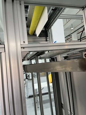 Massaproductie ISO glasvezelfilterproductielijn met afschermingen