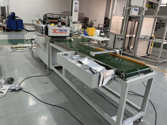 HEPA-filter diep gevlegde aluminium en papier scheider 350 mm golfmachine