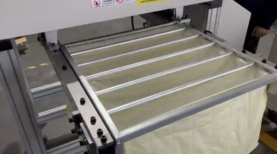 Geautomatiseerde zakkenfiltermachine voor het maken van luchtfilterzakken met hoge efficiëntie