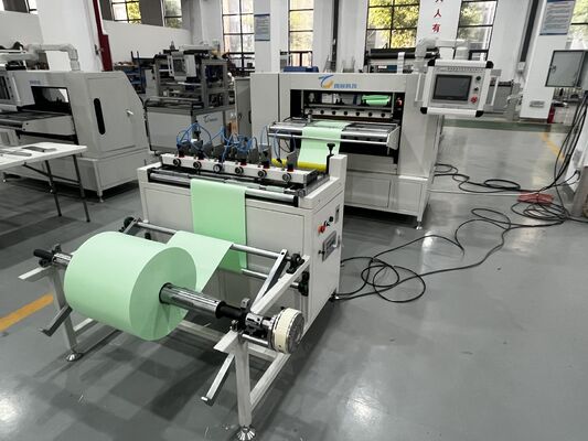 Volledig automatische filterpapier vouwmachine Filter pleat productielijn met golvende origami