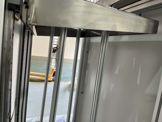 Super-Fijne en Zeer Efficiënte Glasvezel Plisseermachine met Scheidingswanden voor Cleanroom Omgevingen en Laboratoriumgebruik