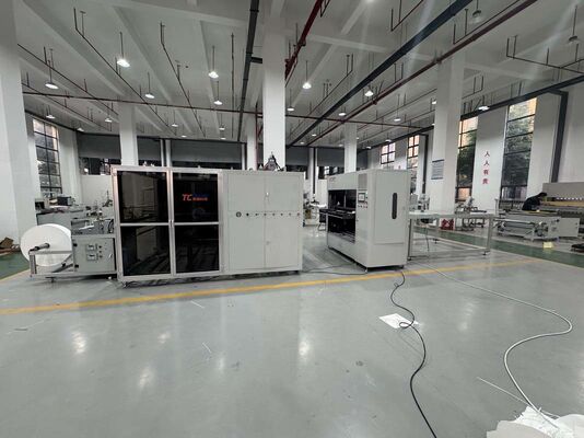 PLC-gestuurde modulaire glasvezelfilter vouwproductielijn voor industriële ventilatiesystemen met flexibele aanpassing