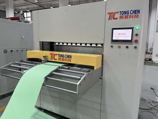 High-Speed Large Height Rapid Full-Automatic Filter Pleating Equipment voor grootschalige HVAC-systemen