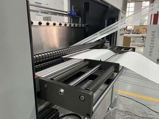 Geavanceerde Glasvezel HEPA Filter Volautomatische Vouwmachine voor Industriële Filtratiesystemen en Hoge-Output Operaties