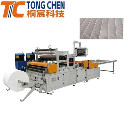 Hoge output met lagere operationele kosten Volautomatische HEPA mini vouw- en lijmmachine voor snelle productiecycli