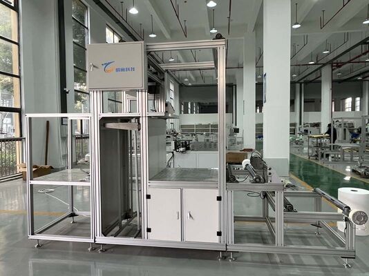 Volledig automatische en hoogwaardige splitsingsfilter roterende pleat- en compositie-machine voor gestroomlijnde werkstromen