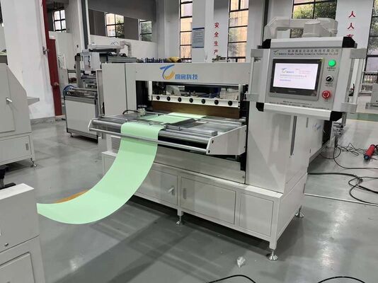 Full-auto Knife Type Filter Element Pleating Machine gespecialiseerd in de grootschalige productie van automobielfilters