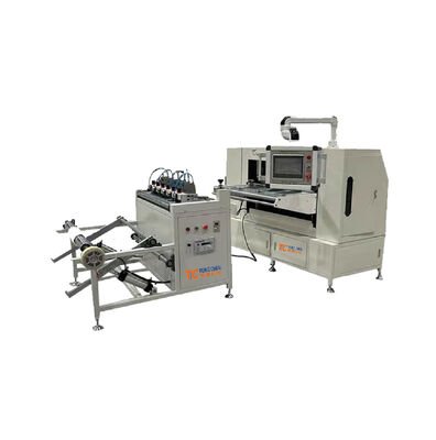 High Speed Fully Automatic Knife Tape Pleating Machine voor Filter Media Productie Lijn