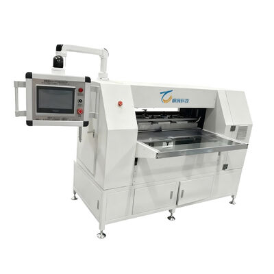 High Speed Fully Automatic Knife Tape Pleating Machine voor Filter Media Productie Lijn