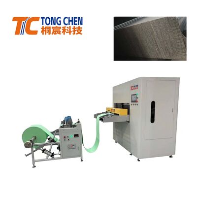 High Speed 300mm Servo Pleater Automatische Textiel vouwmachine Industrieel