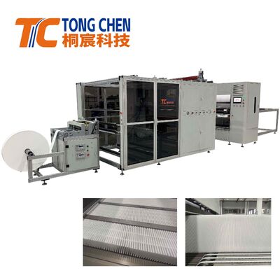 Volledig automatische filterpapier pleat & productielijn voor hoog efficiënte filtratie met pleathoogte van 300 mm