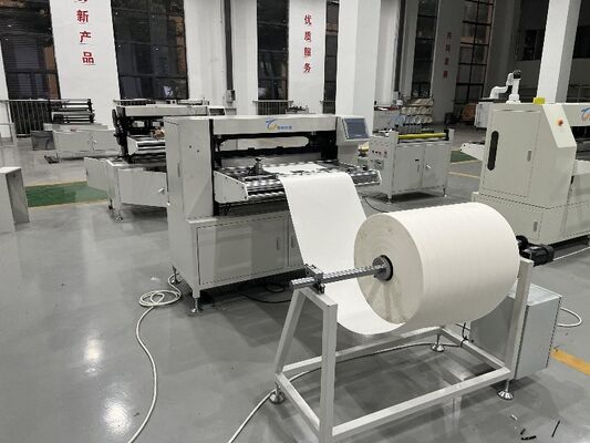 Semi-automatische papiervouwmachine van de tweede generatie voor de productie van filterelementen met hoge snelheid