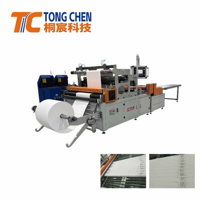 Productielijn voor het pleiten en lijmen van HEPA-minifilters - opvouwhoogte 300 mm