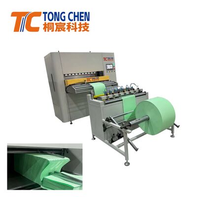 300 mm plooihoogte Volledig automatische servomotor plooiproductielijn voor het vouwen van filterpapier